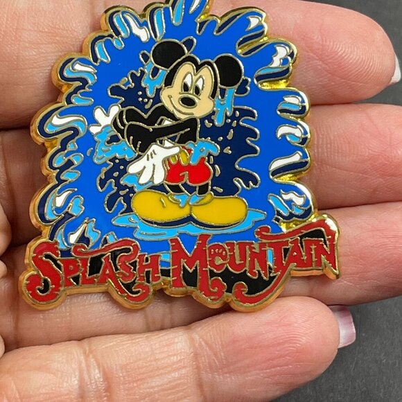 Disney Splash Mountain Trading Pin Mickey Mouse Lapel Pin Brooch Badge Jewelry - Picture 6 of 10